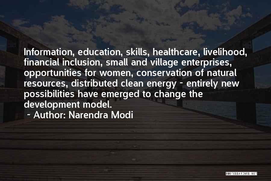 Natural Resources Quotes By Narendra Modi