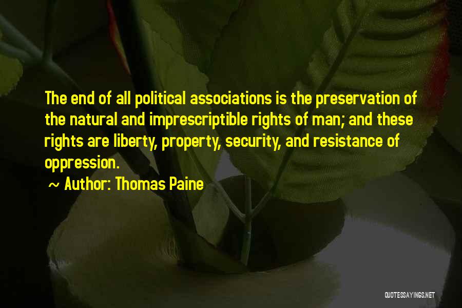 Natural Rights Of Man Quotes By Thomas Paine