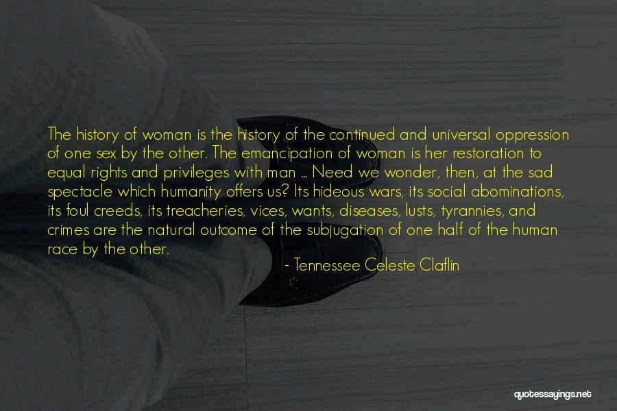 Natural Rights Quotes By Tennessee Celeste Claflin Natural Rights Quotes By Tennessee Celeste Claflin
