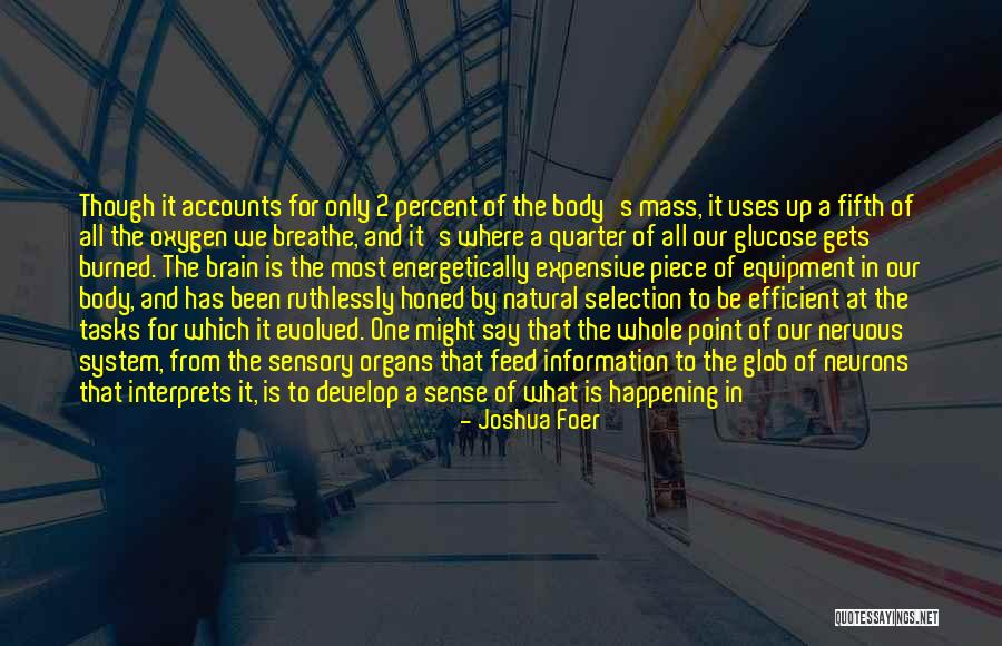 Natural Selection Quotes By Joshua Foer Natural Selection Quotes By Joshua Foer