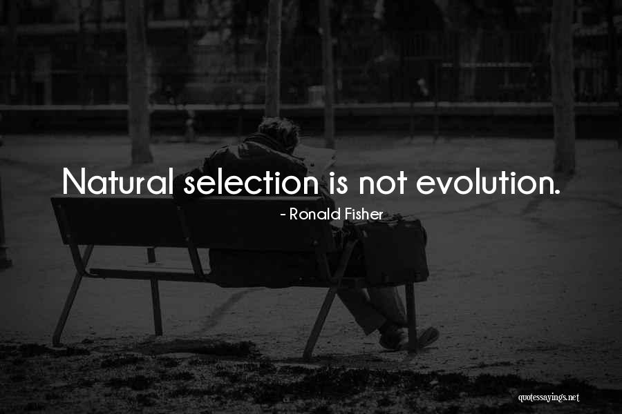 Natural Selection Quotes By Ronald Fisher Natural Selection Quotes By Ronald Fisher
