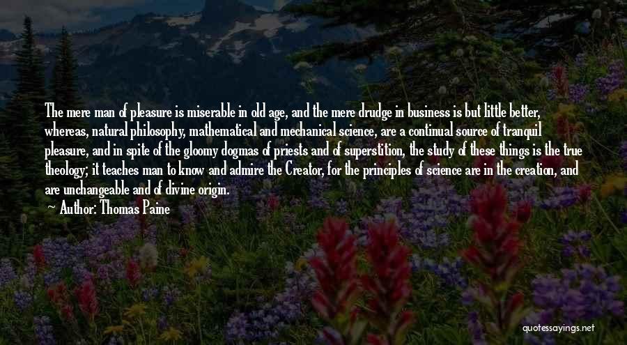 Natural Theology Quotes By Thomas Paine