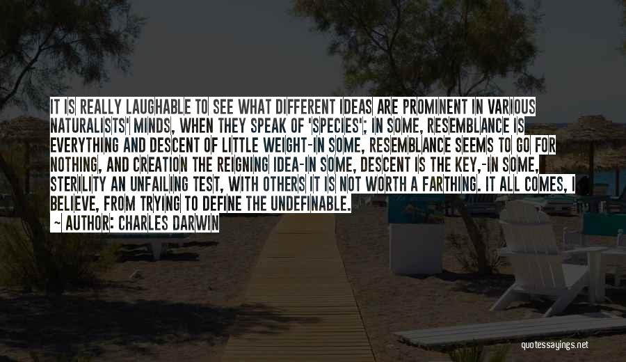 Naturalists Quotes By Charles Darwin