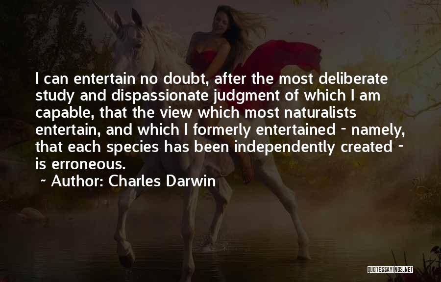 Naturalists Quotes By Charles Darwin