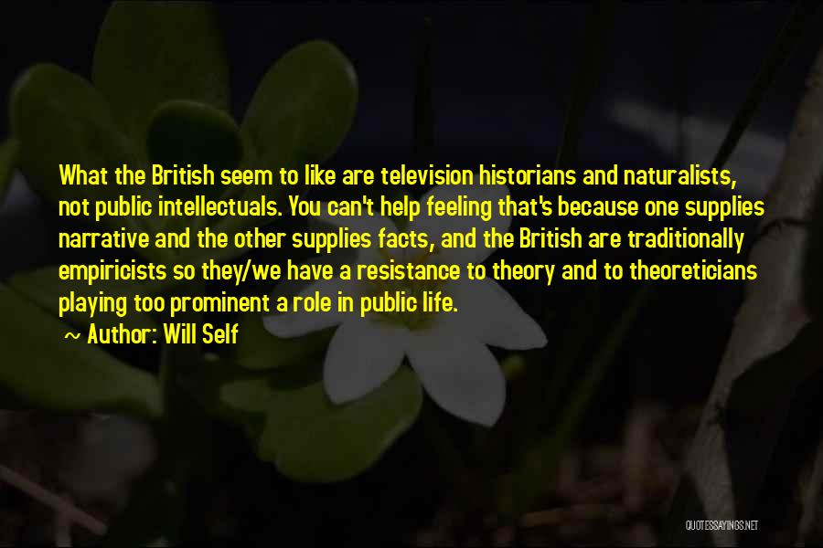 Naturalists Quotes By Will Self