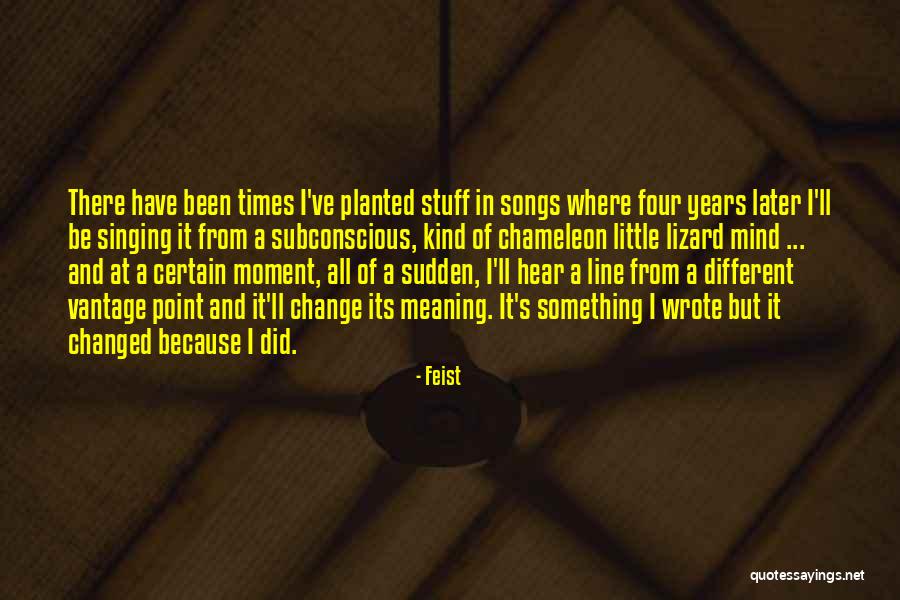 Naturalized Species Quotes By Feist Naturalized Species Quotes By Feist