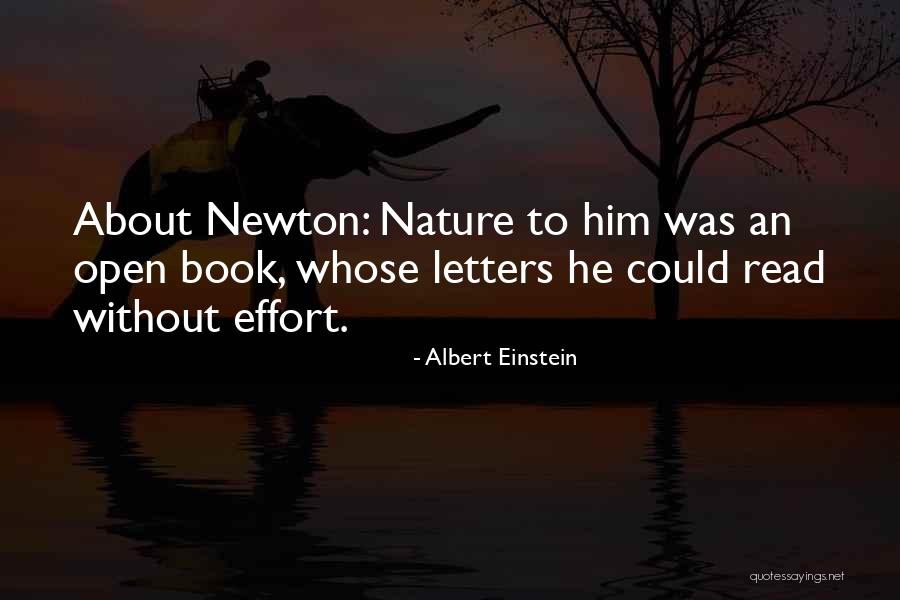 Nature Albert Einstein Quotes By Albert Einstein