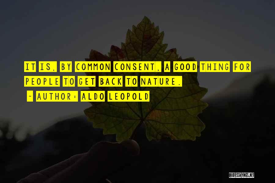 Nature Aldo Leopold Quotes By Aldo Leopold