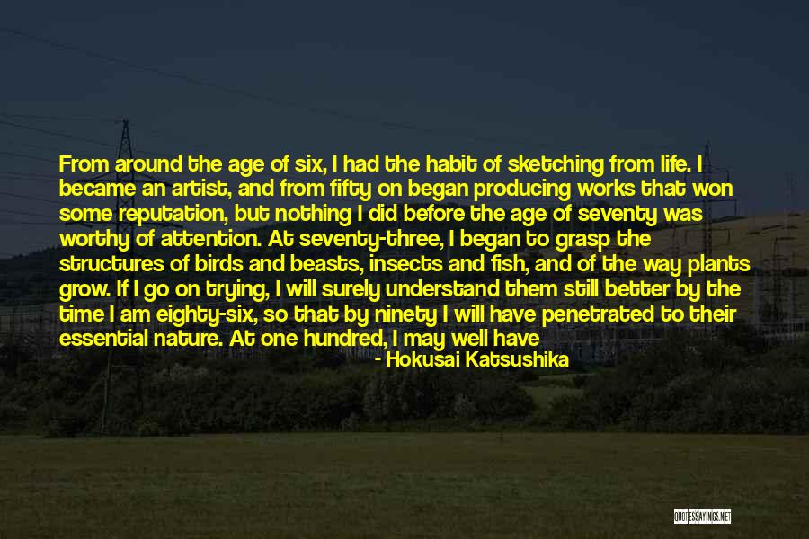 Nature And Birds Quotes By Hokusai Katsushika Nature And Birds Quotes By Hokusai Katsushika