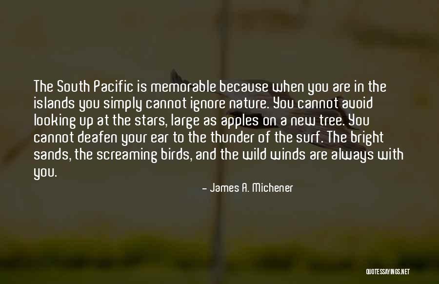 Nature And Birds Quotes By James A. Michener Nature And Birds Quotes By James A. Michener