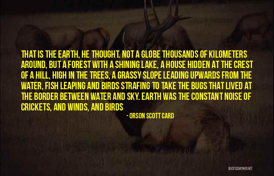 Nature And Birds Quotes By Orson Scott Card Nature And Birds Quotes By Orson Scott Card