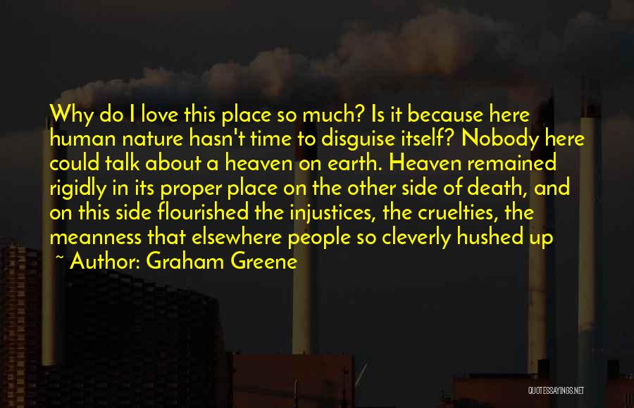 Nature And Death Quotes By Graham Greene