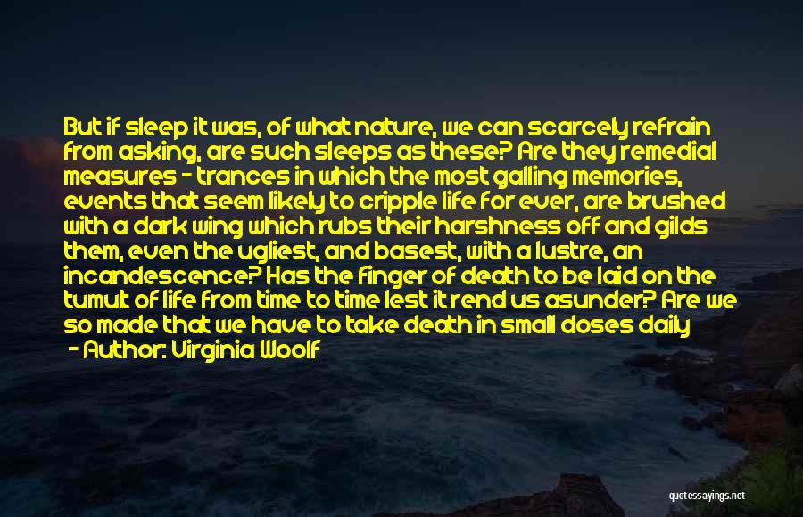 Nature And Death Quotes By Virginia Woolf