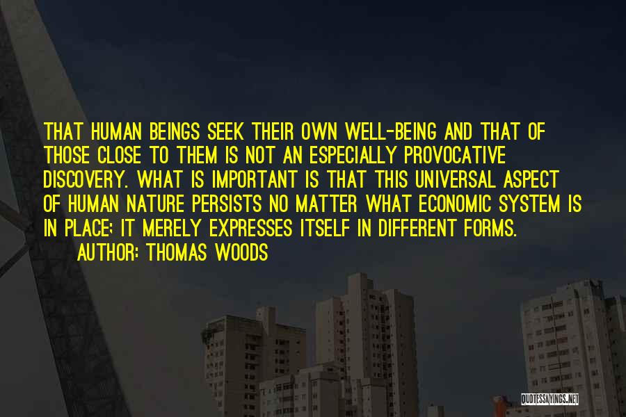 Nature And Discovery Quotes By Thomas Woods