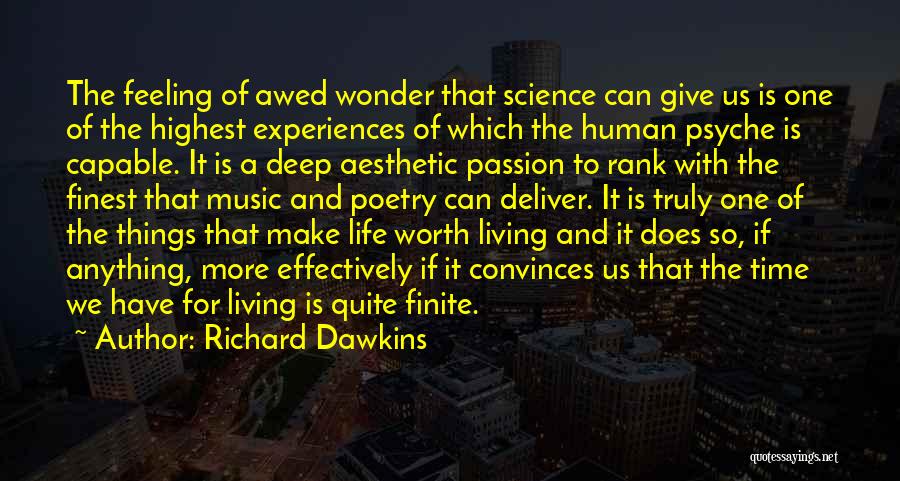 Nature And Human Beauty Quotes By Richard Dawkins