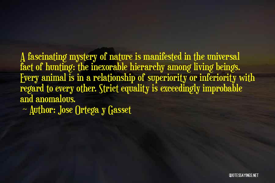 Nature And Hunting Quotes By Jose Ortega Y Gasset