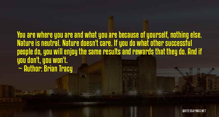 Nature And Inspirational Quotes By Brian Tracy