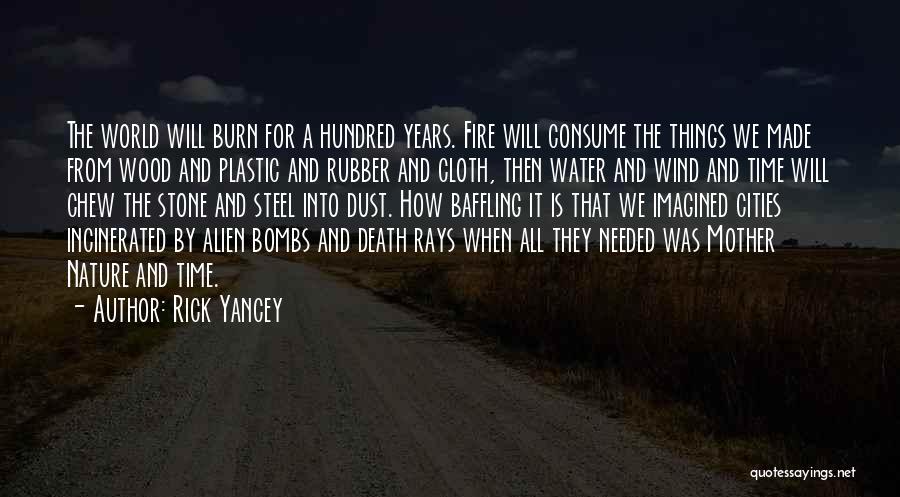 Nature And Inspirational Quotes By Rick Yancey