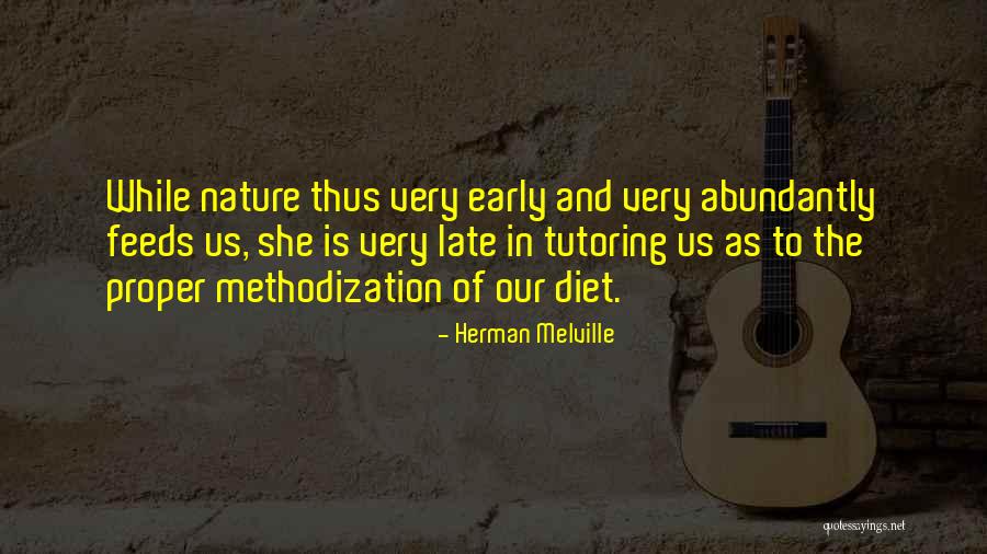 Nature And Learning Quotes By Herman Melville