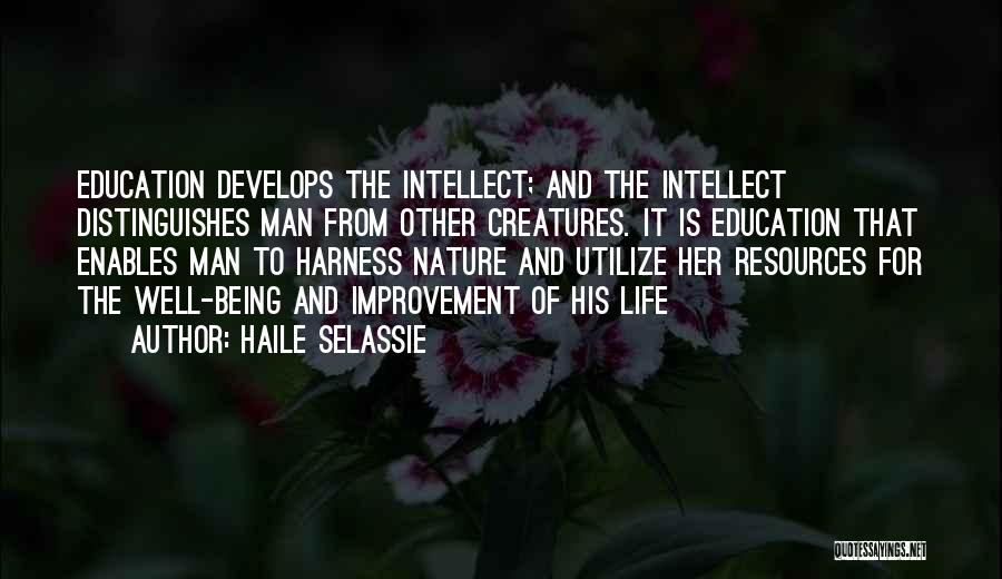 Nature And Life Quotes By Haile Selassie