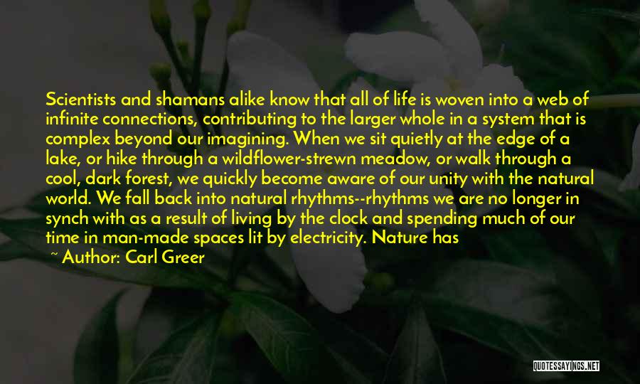Nature And Man Made Quotes By Carl Greer