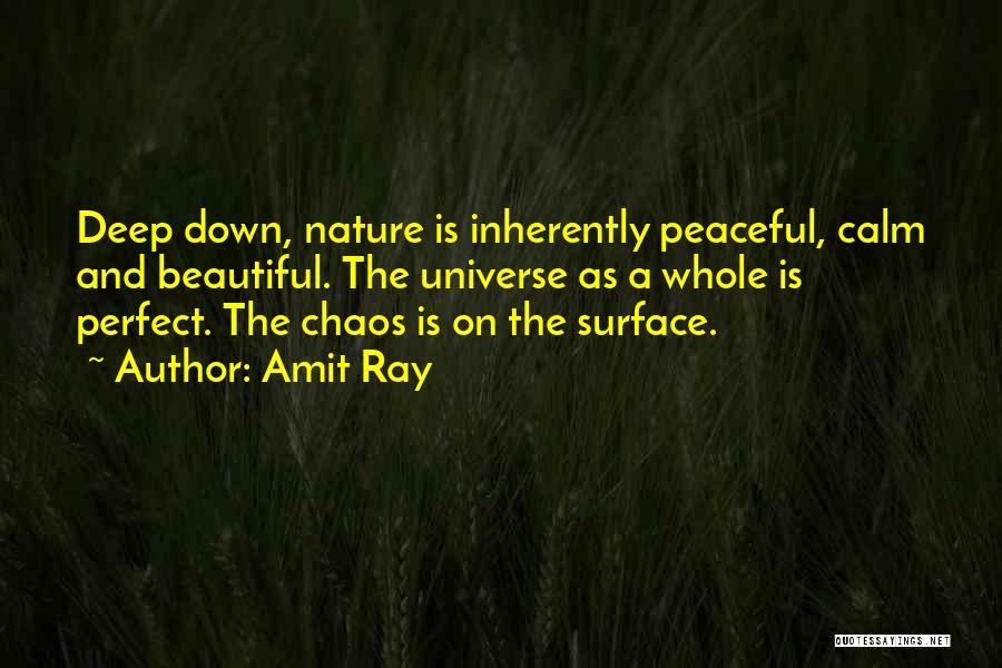 Nature And Peace Quotes By Amit Ray