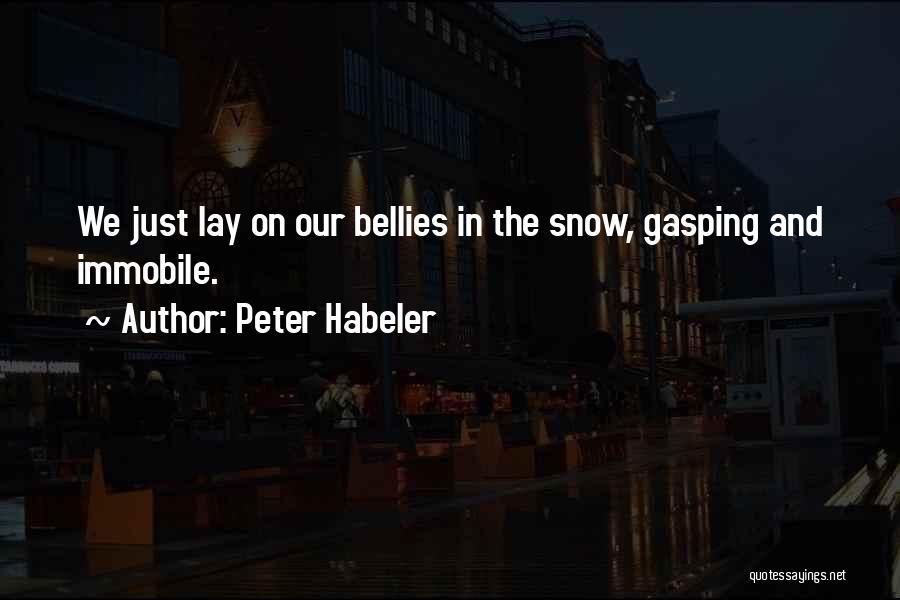 Nature And Snow Quotes By Peter Habeler