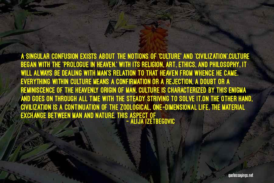 Nature And Society Quotes By Alija Izetbegovic