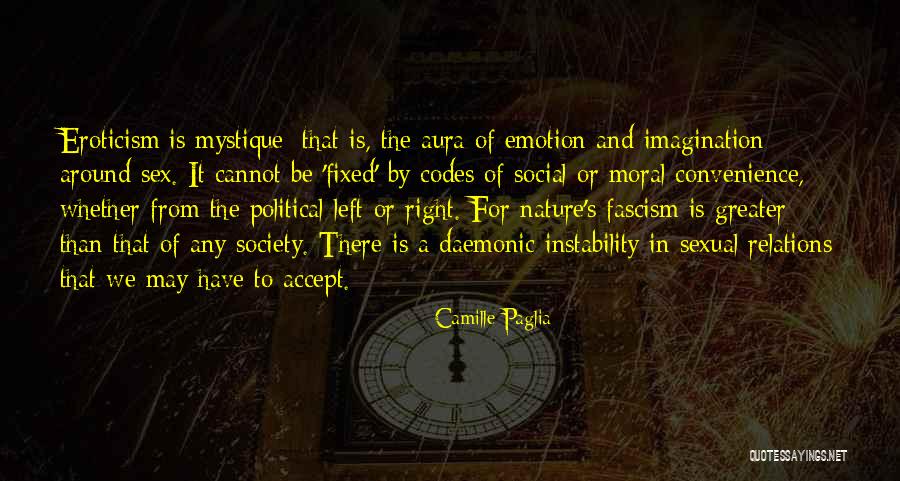 Nature And Society Quotes By Camille Paglia