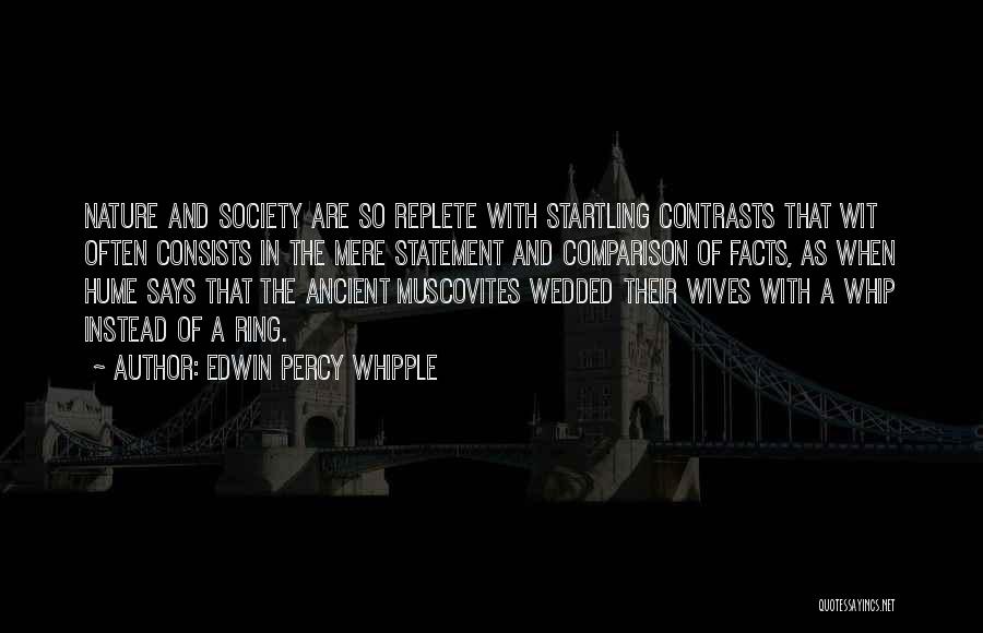 Nature And Society Quotes By Edwin Percy Whipple