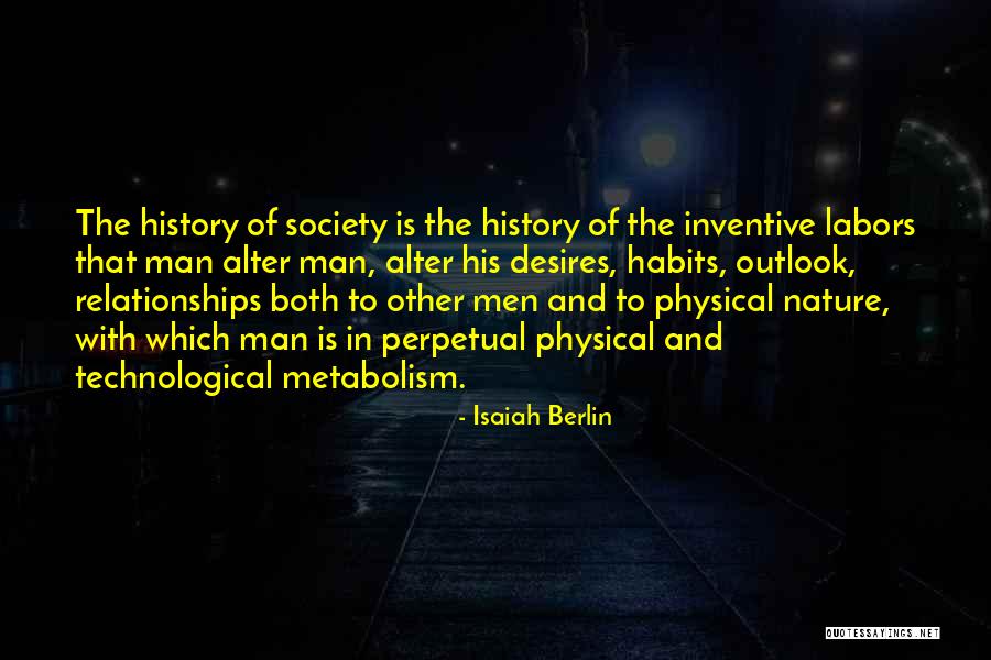 Nature And Society Quotes By Isaiah Berlin