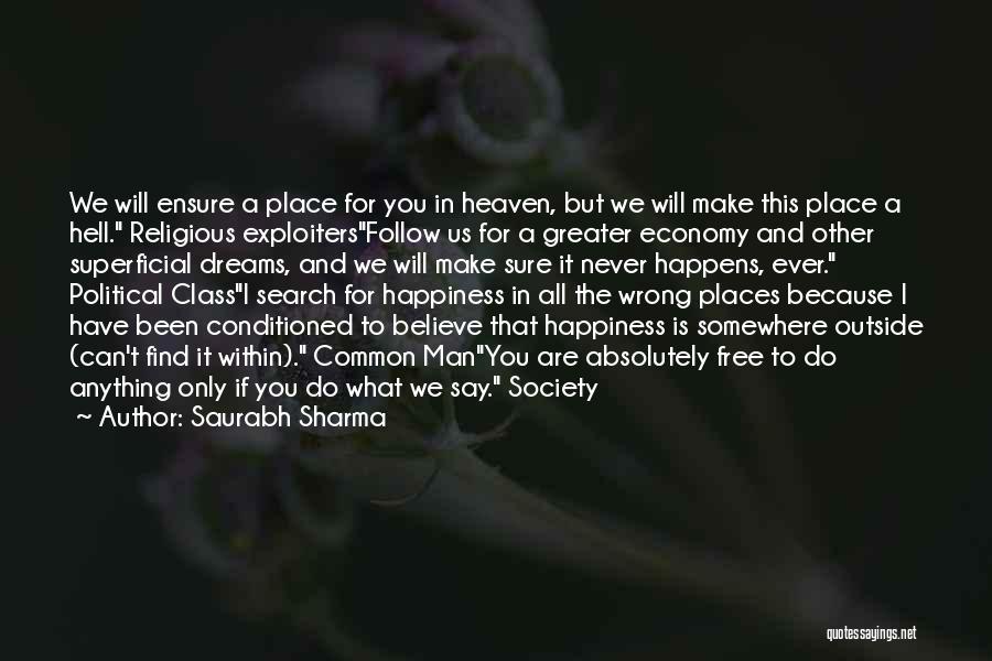 Nature And Society Quotes By Saurabh Sharma