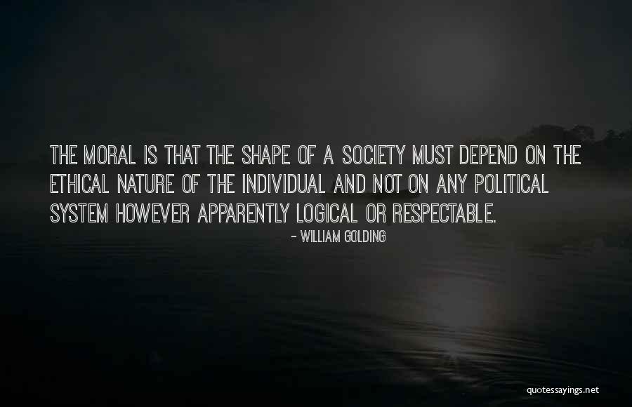 Nature And Society Quotes By William Golding