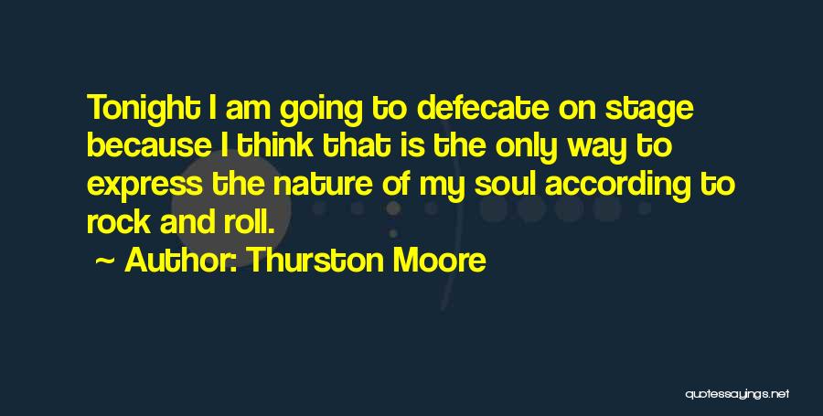 Nature And Soul Quotes By Thurston Moore