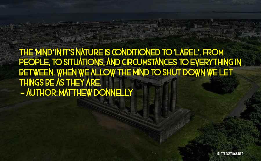 Nature And Spiritual Quotes By Matthew Donnelly