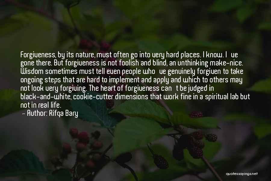 Nature And Spiritual Quotes By Rifqa Bary