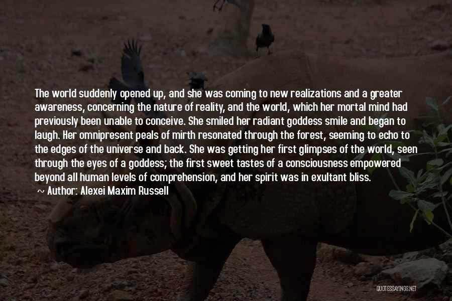 Nature And Spirituality Quotes By Alexei Maxim Russell