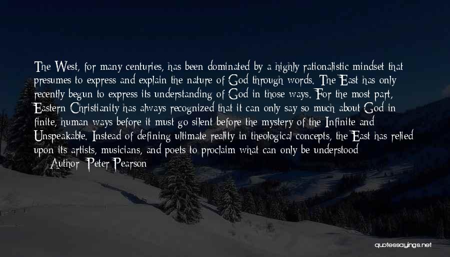 Nature And Spirituality Quotes By Peter Pearson
