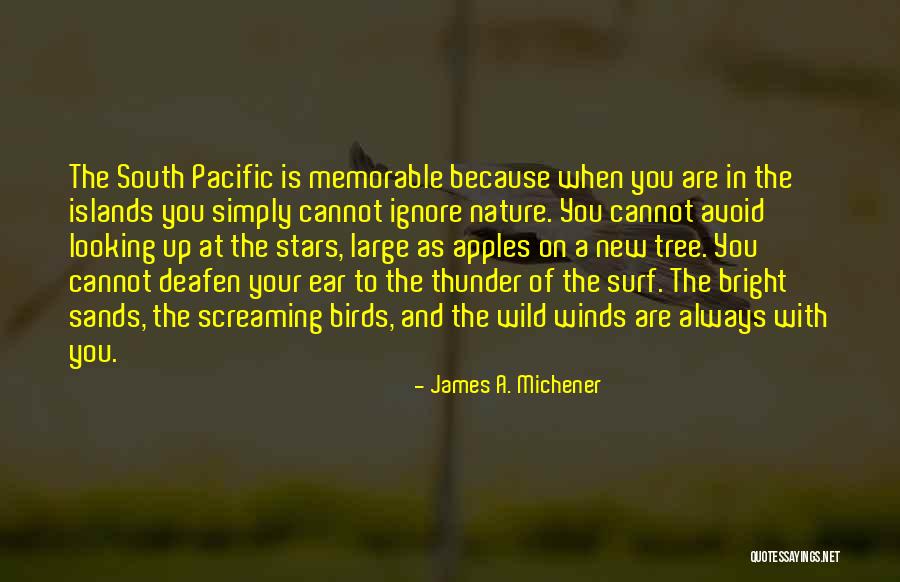 Nature And Travel Quotes By James A. Michener Nature And Travel Quotes By James A. Michener