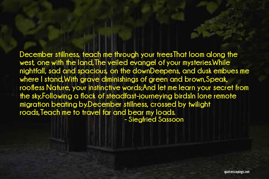 Nature And Travel Quotes By Siegfried Sassoon Nature And Travel Quotes By Siegfried Sassoon