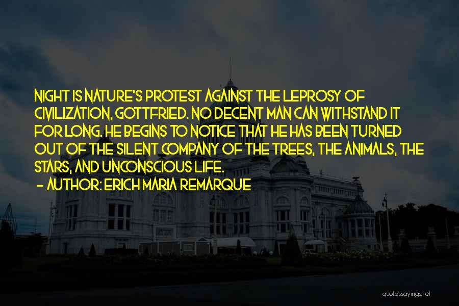 Nature And Trees Quotes By Erich Maria Remarque