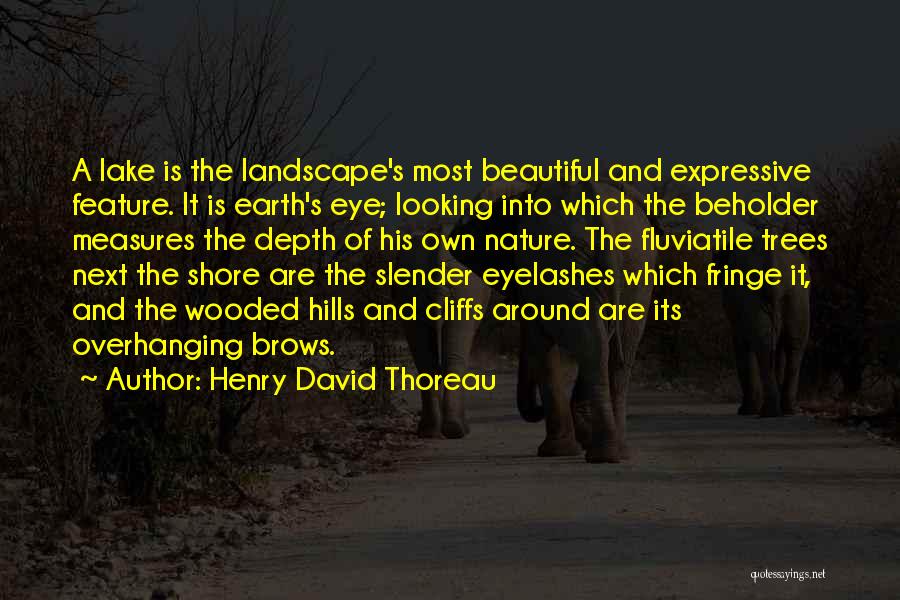 Nature And Trees Quotes By Henry David Thoreau