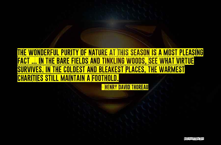 Nature And Winter Quotes By Henry David Thoreau Nature And Winter Quotes By Henry David Thoreau