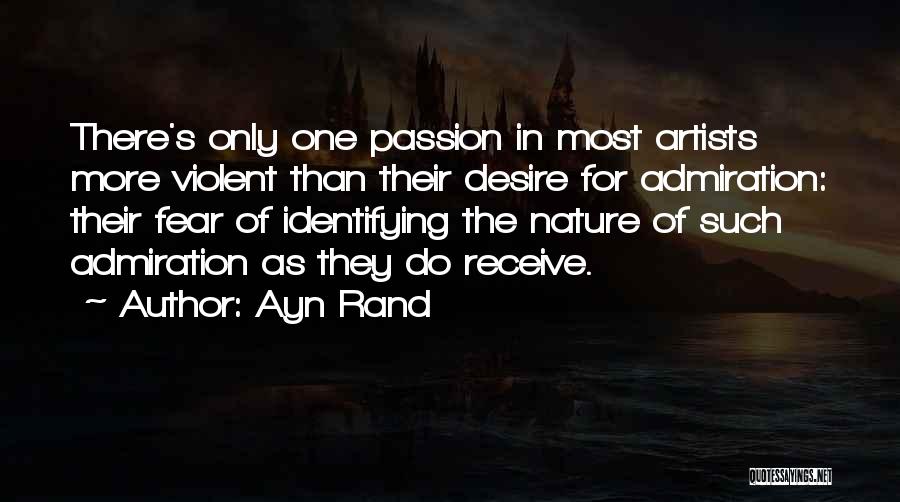 Nature Artist Quotes By Ayn Rand