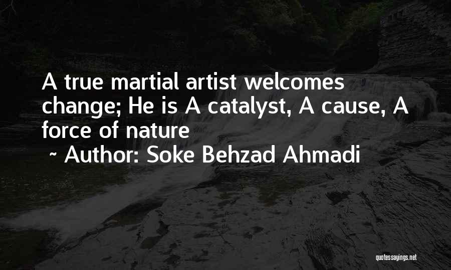 Nature Artist Quotes By Soke Behzad Ahmadi