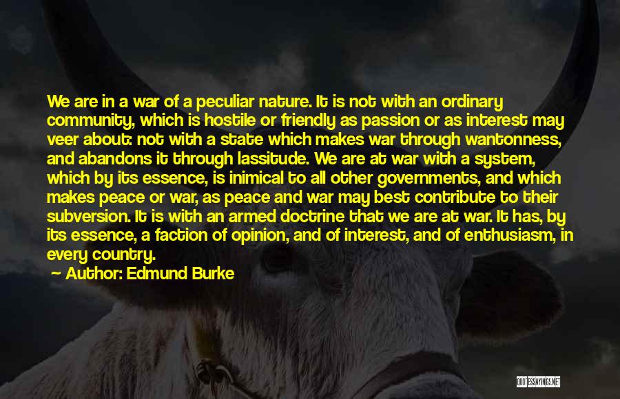 Nature At Its Best Quotes By Edmund Burke