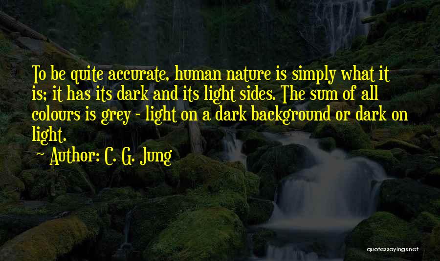 Nature Background With Quotes By C. G. Jung