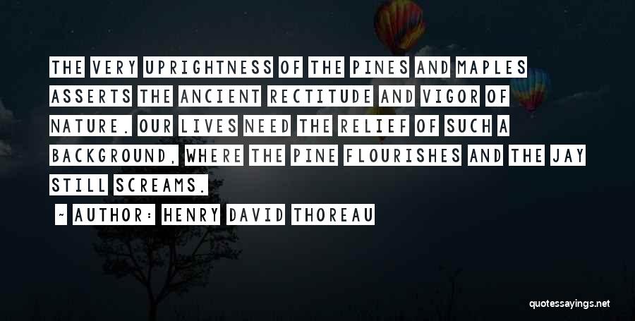 Nature Background With Quotes By Henry David Thoreau