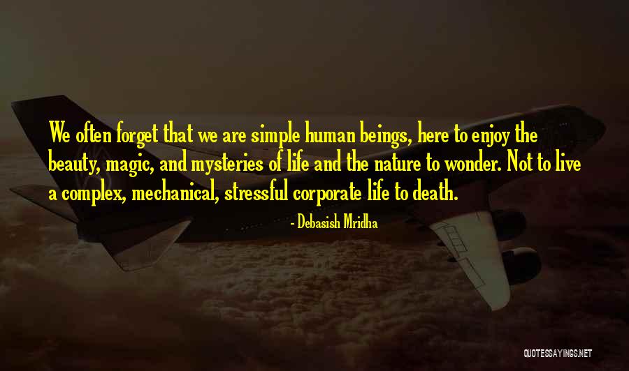 Nature Beauty And Happiness Quotes By Debasish Mridha