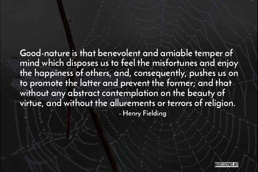 Nature Beauty And Happiness Quotes By Henry Fielding